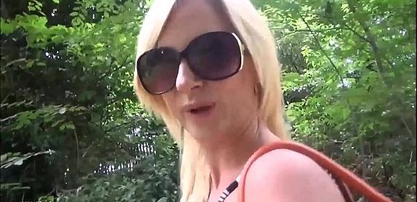  Sexy blonde Debbies outdoor masturbation and flashing babes public nudity